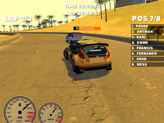 Изображение игры: Super Rally Championship