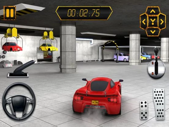 Изображение игры: Multi-Level Sports Car Parking Simulator 2: Auto Paint Garage & Real Driving Game