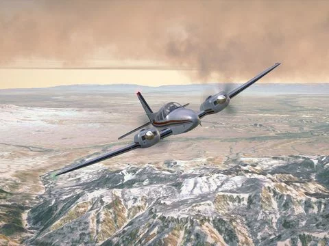 Изображение игры: Flying Experience (Baron 58 Edition) - Learn and Become Airplane Pilot