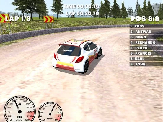 Изображение игры: Super Rally Championship