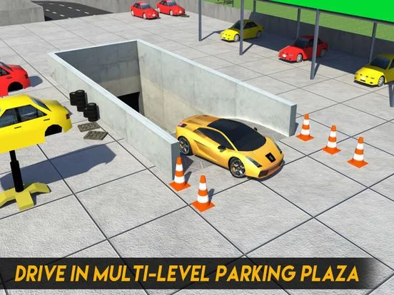Изображение игры: Multi-Level Sports Car Parking Simulator 2: Auto Paint Garage & Real Driving Game