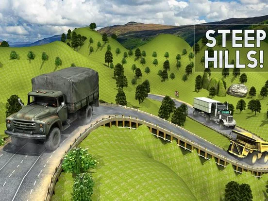 Изображение игры: Off-Road Big Rig Truck Simulator 3D Driving School