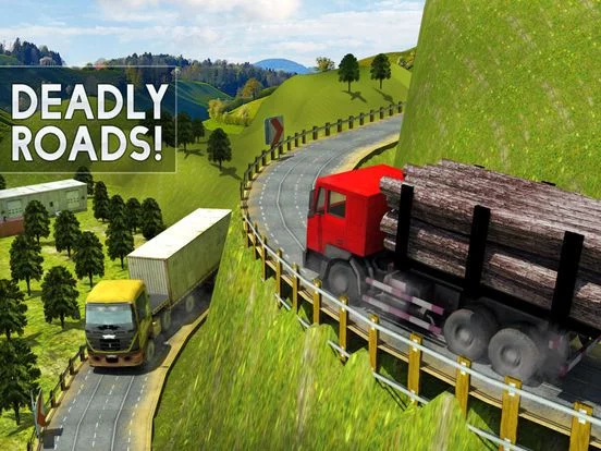Изображение игры: Off-Road Big Rig Truck Simulator 3D Driving School