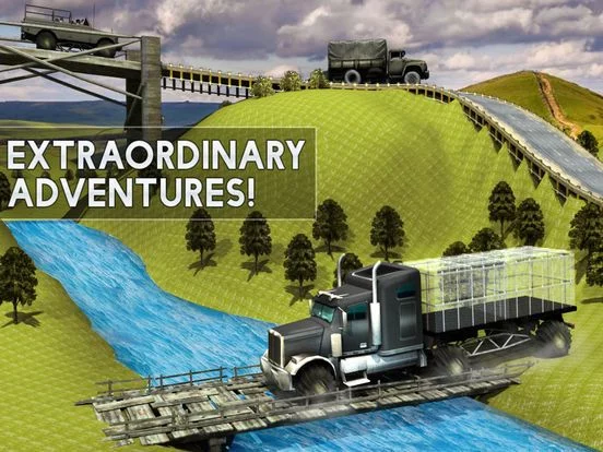 Изображение игры: Off-Road Big Rig Truck Simulator 3D Driving School