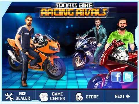 Изображение игры: Sports Bike Racing Rivals