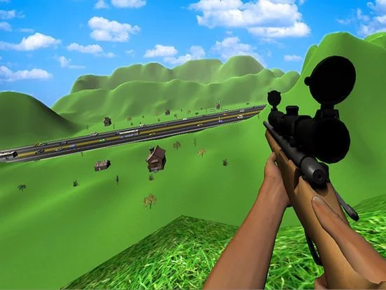 Изображение игры: Highway Shooter: Traffic Sniper 3D