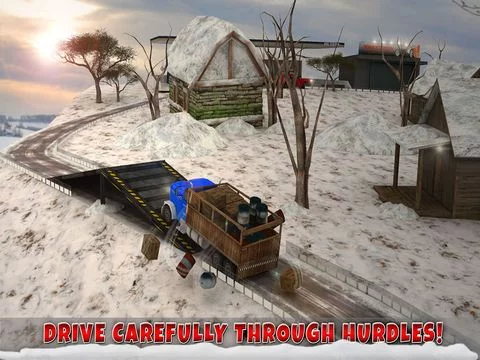 Изображение игры: Winter Highway Truck Driver Rush 3D Simulator