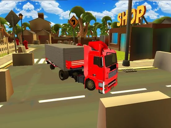 Изображение игры: Truck Parking Adventure