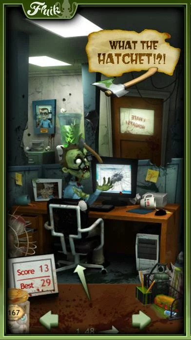 Изображение игры: Office Zombie