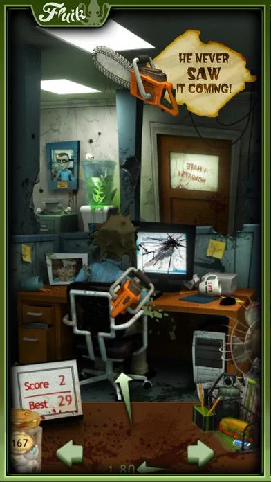 Изображение игры: Office Zombie