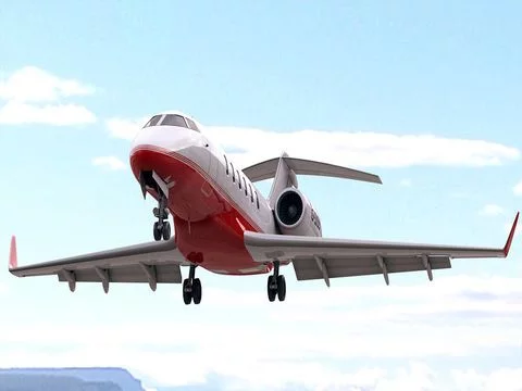 Изображение игры: Flying Experience (Bombardier Challenger 300 Edition) - Learn and Become Airplane Pilot
