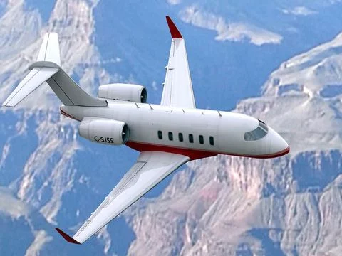 Изображение игры: Flying Experience (Bombardier Challenger 300 Edition) - Learn and Become Airplane Pilot