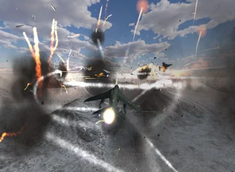 Изображение игры: Cloud Punchers - Fighter Jet Simulator