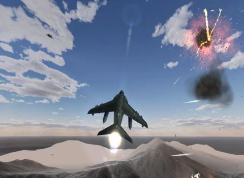 Изображение игры: Cloud Punchers - Fighter Jet Simulator