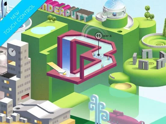 Изображение игры: Wonderputt