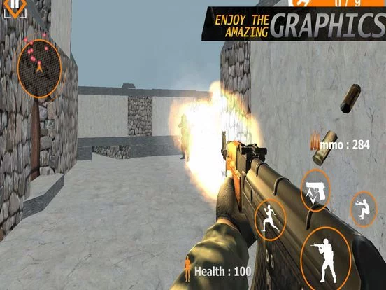 Изображение игры: Frontline Army Shooter