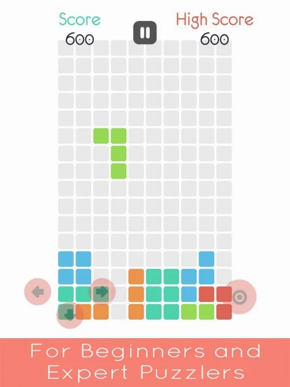 Изображение игры: Drop Color Brick Game