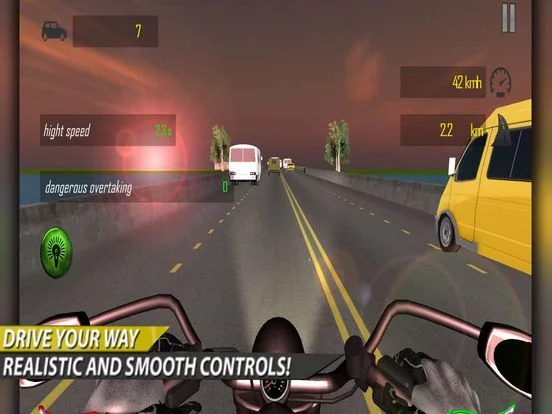 Изображение игры: Crazy Motor In Traffic