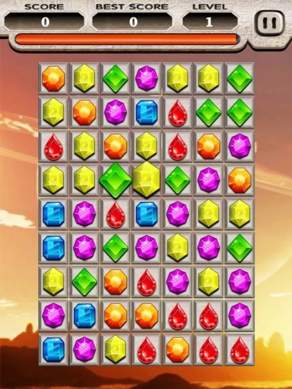 Изображение игры: New Jewel 2017 - Match3 game