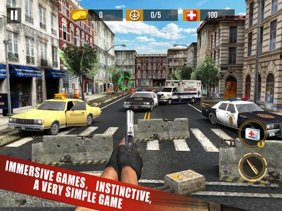 Изображение игры: Shoot City Gangster Street