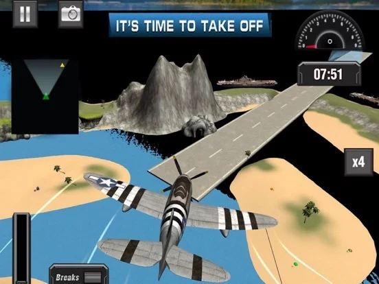 Изображение игры: Airplane Flying Stunts