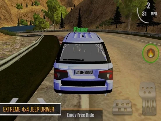 Изображение игры: Hill Driving: 3D Jeep Simulato