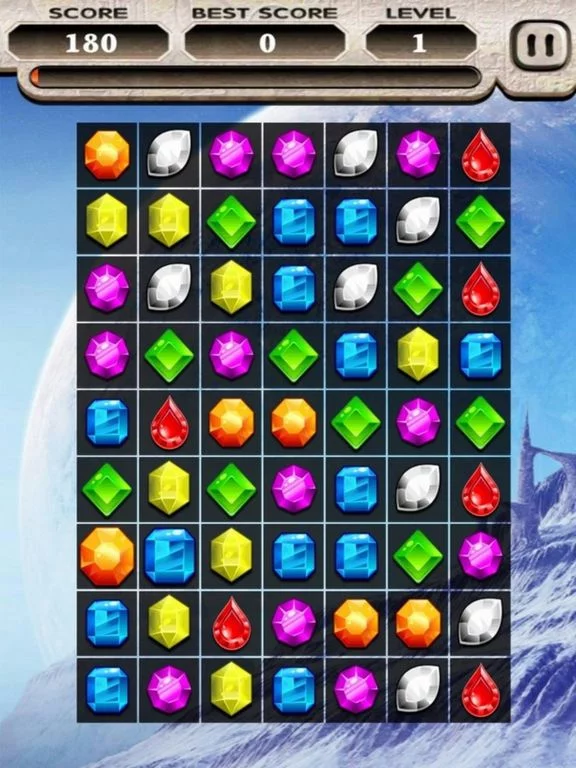 Изображение игры: New Jewel 2017 - Match3 game