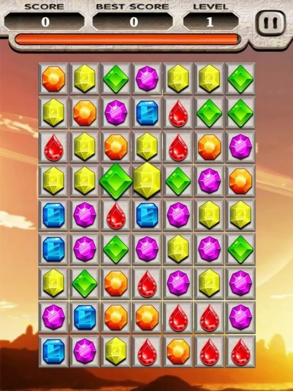 Изображение игры: New Jewel 2017 - Match3 game