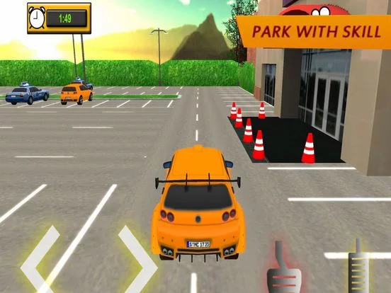 Изображение игры: City Car Parking Plaza