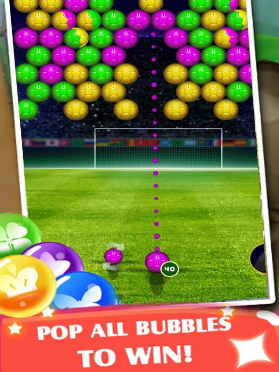 Изображение игры: Bubble Ball Snap