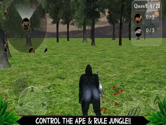 Изображение игры: Wild Ape Simulator