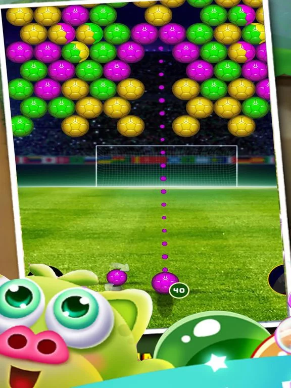 Изображение игры: Bubble Ball Snap