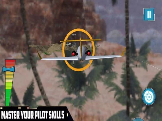Изображение игры: Airplane Flying Pilot Sim