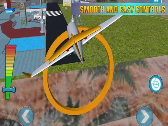 Изображение игры: City Airplane Flight Driving