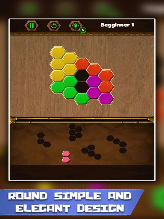 Изображение игры: Block Hexa Hero