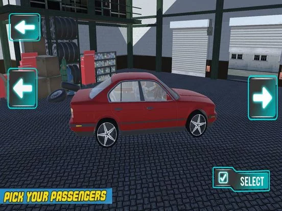 Изображение игры: City Taxi Car Driving