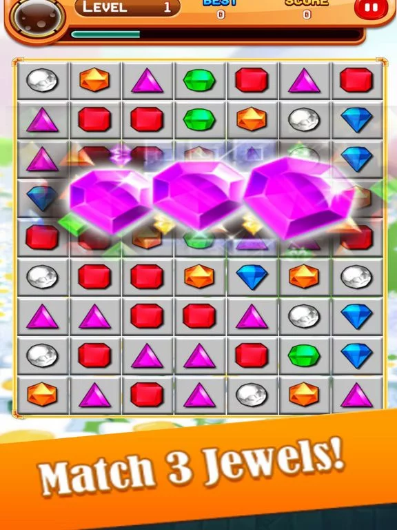 Изображение игры: Jewels Match Crazy