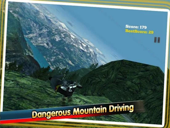 Изображение игры: Moto Mountain Hill Road