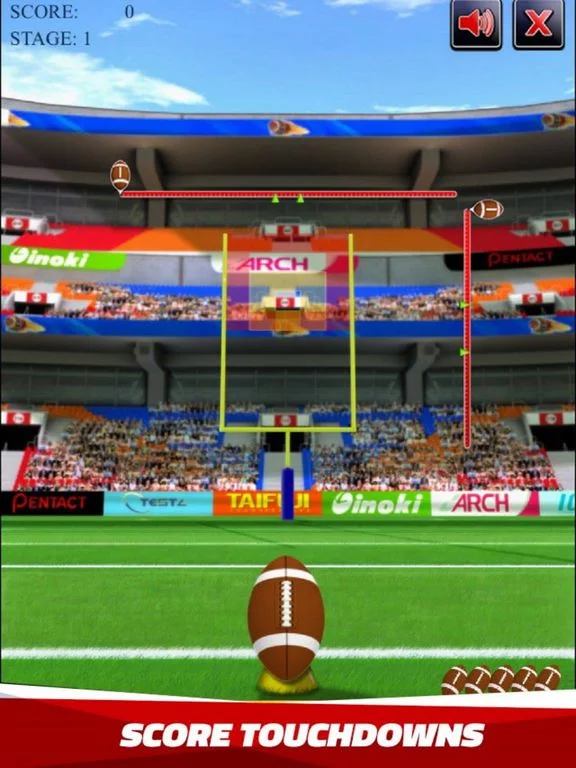 Изображение игры: US Football Kicker