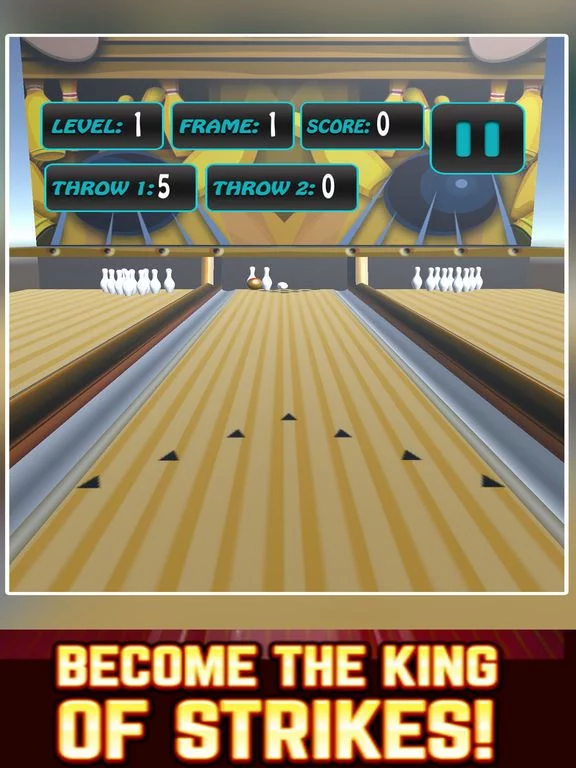 Изображение игры: Realistic Bowling