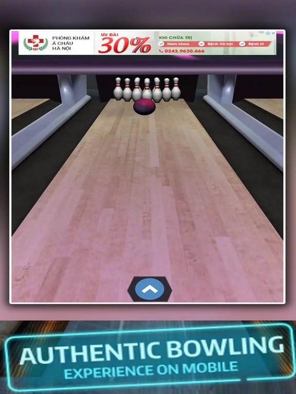 Изображение игры: Bowling Spin
