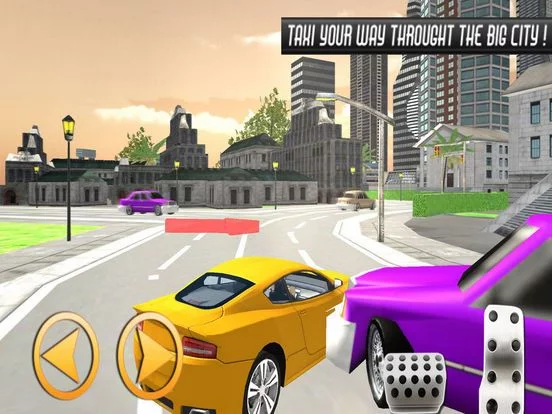 Изображение игры: City Taxi Pick and Drop Sim