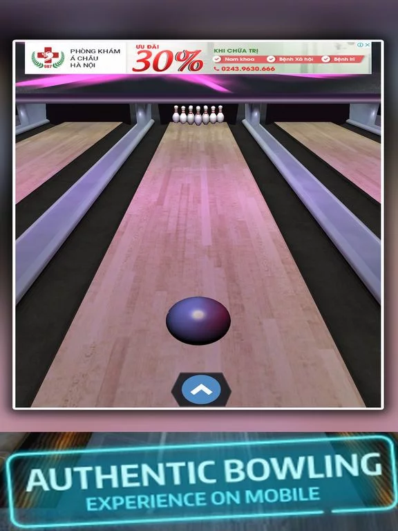 Изображение игры: Bowling Spin