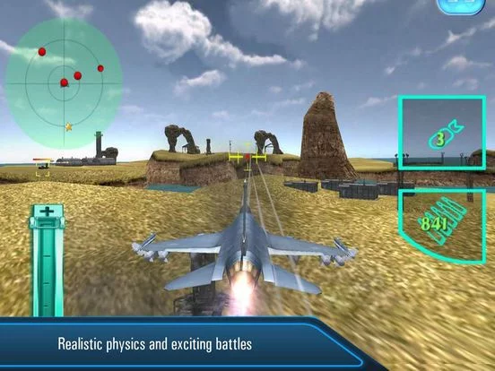 Изображение игры: Air Force Challenge: F18 fight