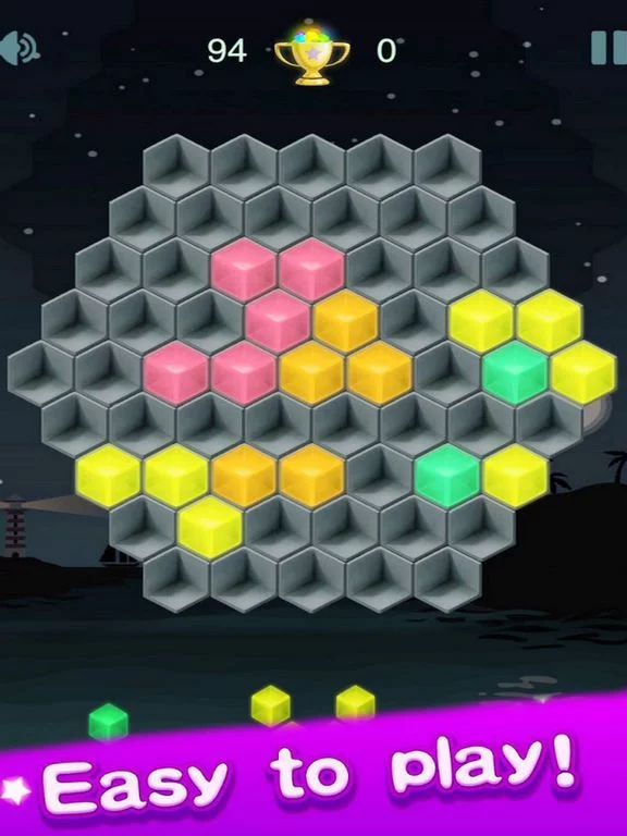 Изображение игры: Amazing Hexagon Fit Puzzle V3