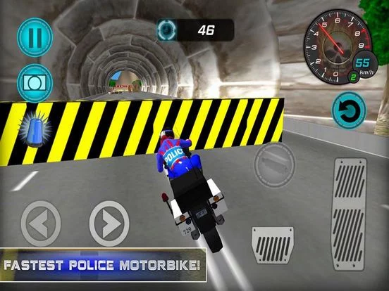 Изображение игры: Fast Police Bike:Hero Simulato