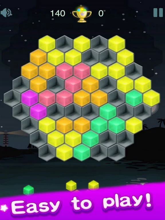 Изображение игры: Amazing Hexagon Fit Puzzle V3