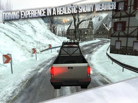 Изображение игры: Winter Traffic Car Driving 3D