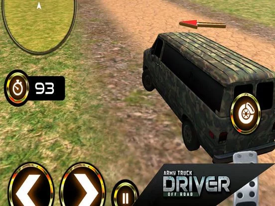 Изображение игры: Army Truck Offroad Driving Tra