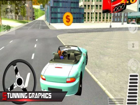 Изображение игры: Street Car Driving Sim